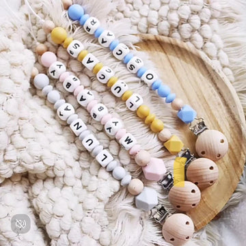 Personalized Pacifier Clip Holder Chain