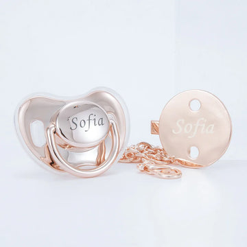 Personalized Bling Pacifier Set