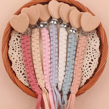 Personalized Wooden Pacifier Chain
