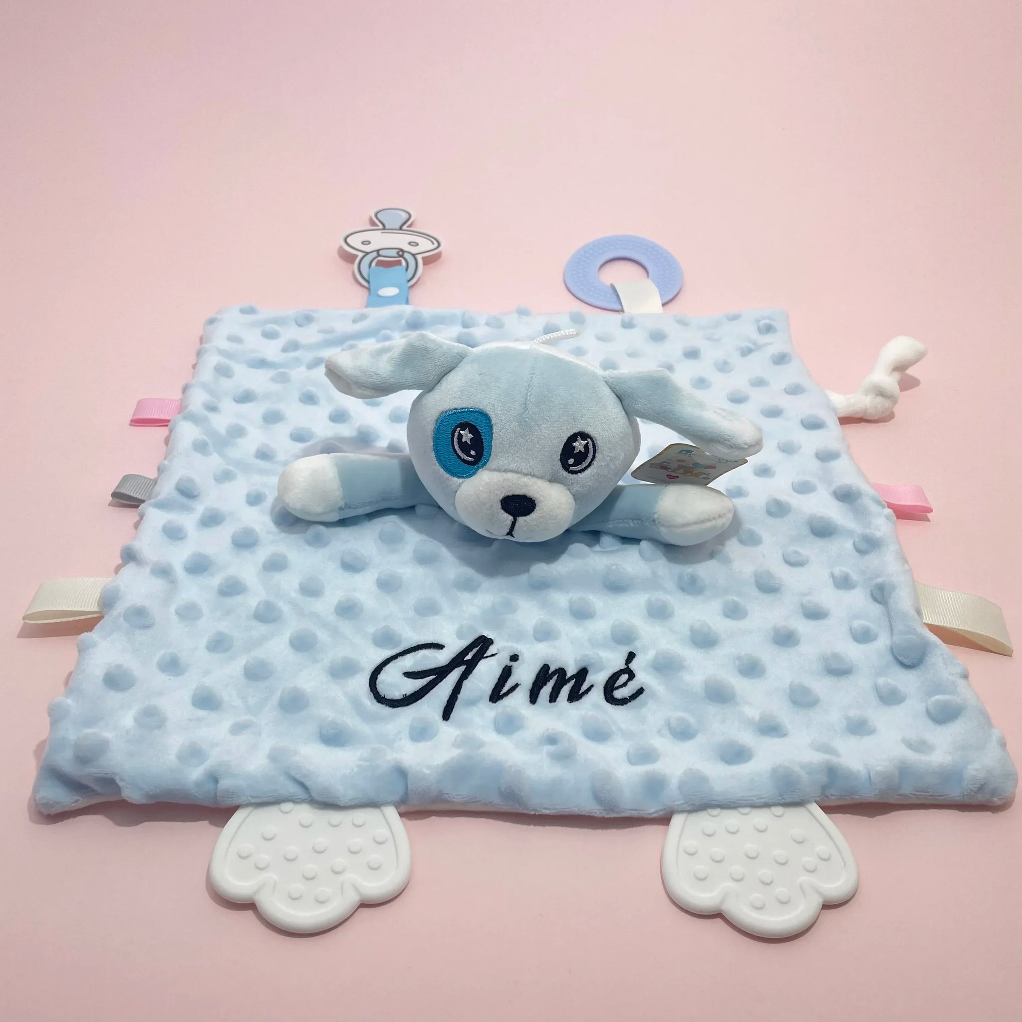 Personalized Plush Animal Towel